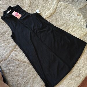 Heart Hips Black Mini Dress